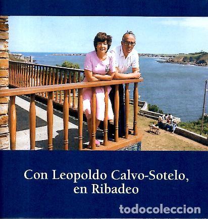 Libros: CON LEOPOLDO CALVO SOTELO EN RIBADEO. - AA.VV. - Foto 1