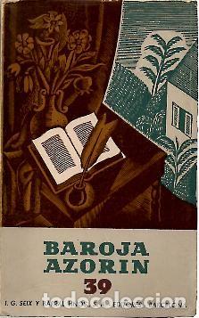 Libros: BAROJA Y AZORIN. - MATEU, F. - Foto 1