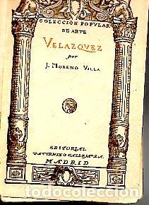 Libros: VELAZQUEZ. - MORENO VILLA, J. - Foto 1