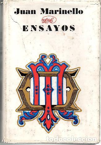 Libros: ENSAYOS. - MARINELLO, Juan. - Foto 1