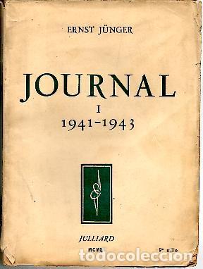 Libros: JOURNAL. I. 1941-1943. - J&Uuml;NGER, Ernst. - Foto 1