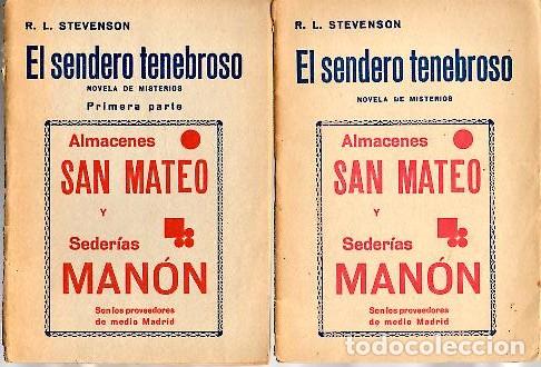 Libros: EL SENDERO TENEBROSO. - STEVENSON, R. L. - Foto 1