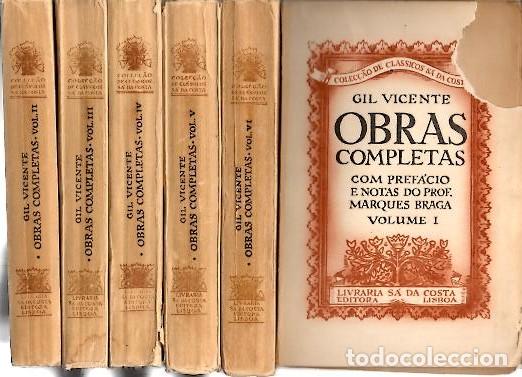 Libros: OBRAS COMPLETAS. - VICENTE, Gil. - Foto 1