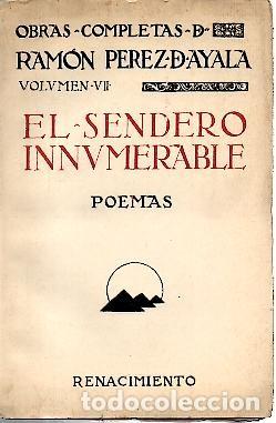 Libros: EL SENDERO INNUMERABLE. - PEREZ DE AYALA, Ram&oacute;n. - Foto 1