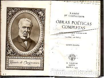 Libros: OBRAS POETICAS COMPLETAS. - CAMPOAMOR, Ram&oacute;n de. - Foto 1