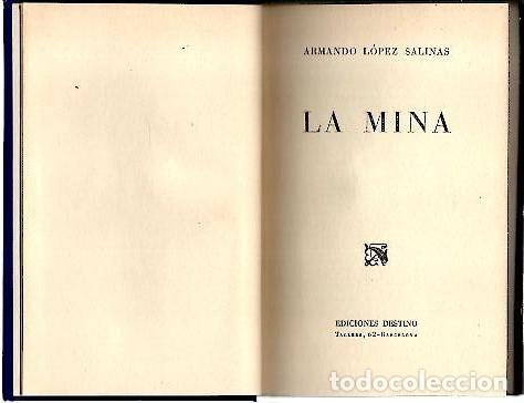 Libros: LA MINA. - LOPEZ SALINAS, Armando. - Foto 1