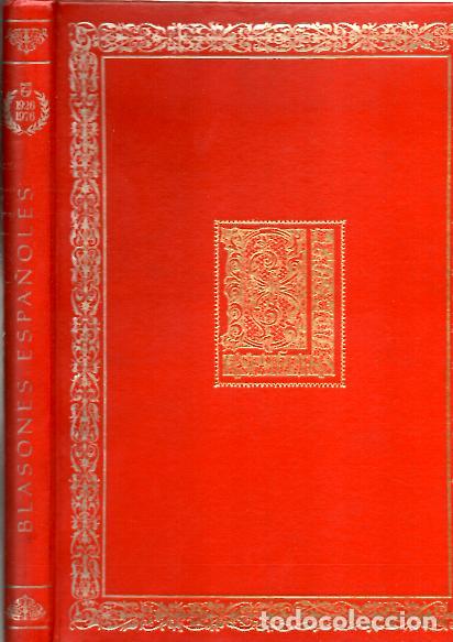 Libros: BLASONES ESPA&Ntilde;OLES. - MONTERO ALONSO, J. - Foto 1