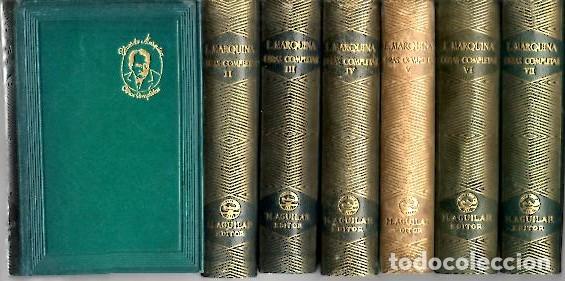Libros: OBRAS COMPLETAS. - MARQUINA, Eduardo. - Foto 1