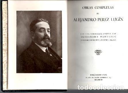 Libros: OBRAS COMPLETAS. - PEREZ LUGIN, Alejandro. - Foto 1