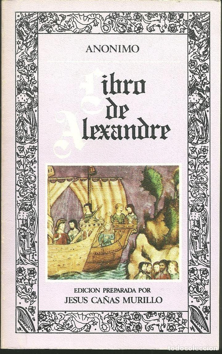 Libros: LIBRO DE ALEXANDRE. - ANONIMO. - Foto 1