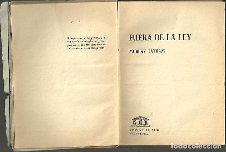 Libros: FUERA DE LA LEY. - LATHAM, Murray. - Foto 1