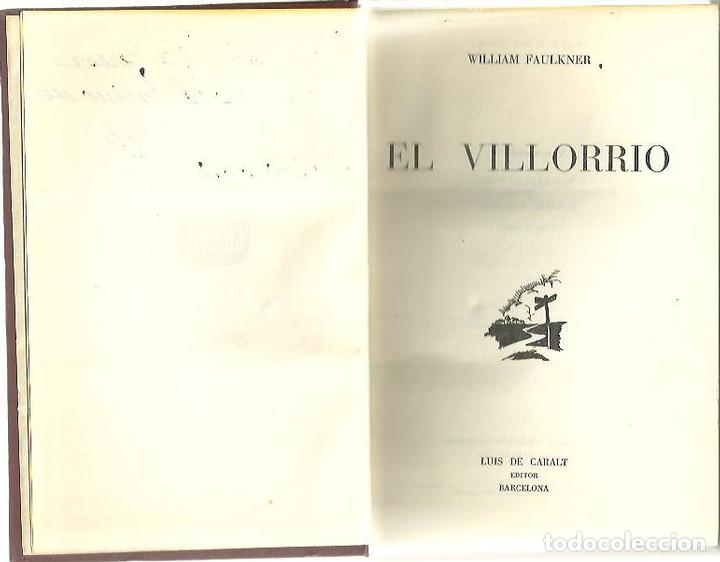 Libros: EL VILLORRIO. - FAULKNER, William. - Foto 1