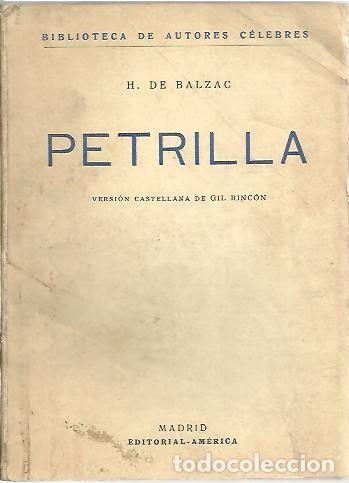 Libros: PETRILLA. - BALZAC, Honor&eacute; de. - Foto 1