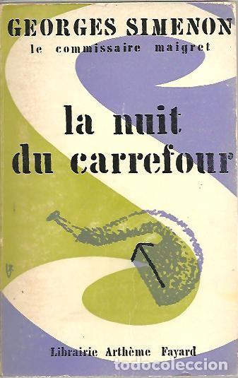 Libros: LA NUIT DU CARREFOUR. - SIMENON, Georges. - Foto 1