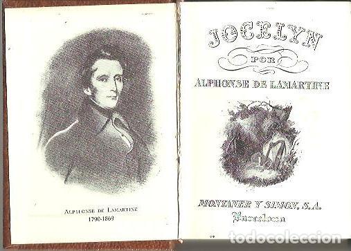 Libros: JOCELYN. - LAMARTINE, Alphonse de. - Foto 1