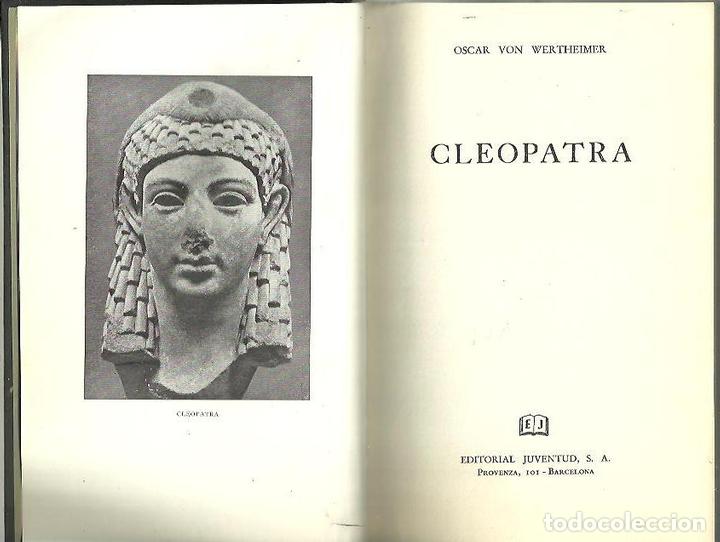 Libros: CLEOPATRA. - WERTHEIMER, Oscar von. - Foto 1