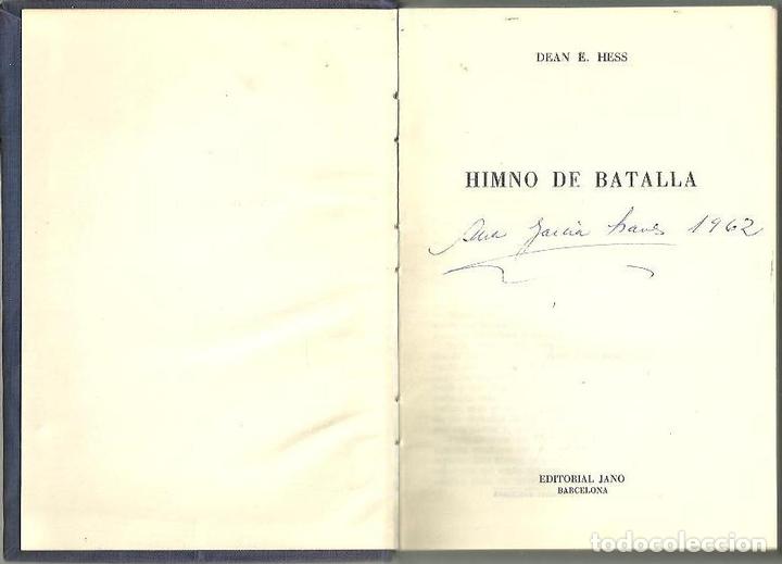 Libros: HIMNO DE BATALLA. - HESS, Dean E. - Foto 1