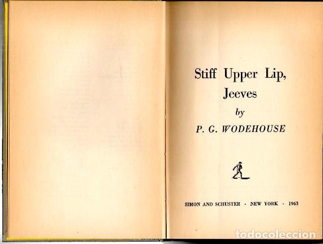Libros: STIFF UPPER LIP, JEEVES. - WODEHOUSE, P. G. - Foto 1