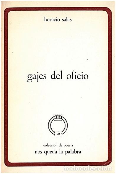 Libros: GAJES DEL OFICIO. - SALAS, Horacio. - Foto 1