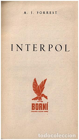 Libros: INTERPOL. - FORREST, A. J. - Foto 1