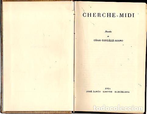 Libros: CHERCHE-MIDI. - GONZALEZ RUANO, C&eacute;sar. - Foto 1