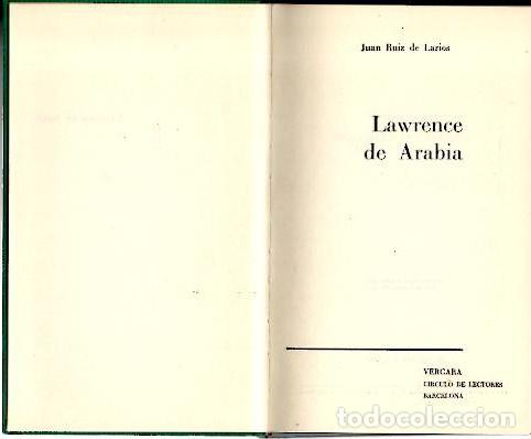 Libros: LAWRENCE DE ARABIA. - RUIZ DE LARIOS, J. - Foto 1