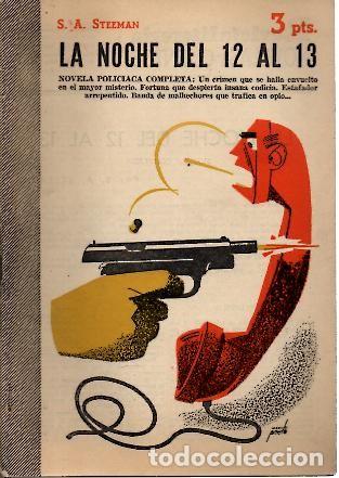 Libros: LA NOCHE DEL 12 AL 13. - STEEMAN, S. A. - Foto 1