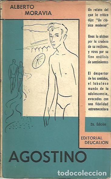 Libros: AGOSTINO. - MORAVIA, Alberto. - Foto 1