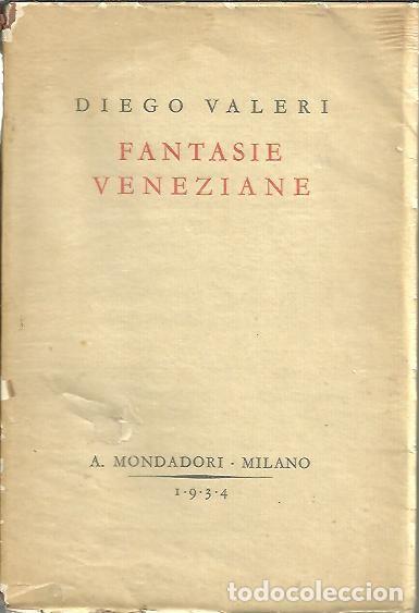 Libros: FANTASIE VENEZIANE. - VALERI, Diego. - Foto 1