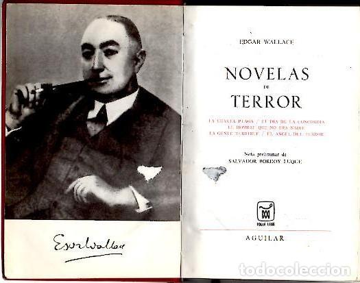 Libros: NOVELAS DE TERROR. - WALLACE, Edgar. - Foto 1