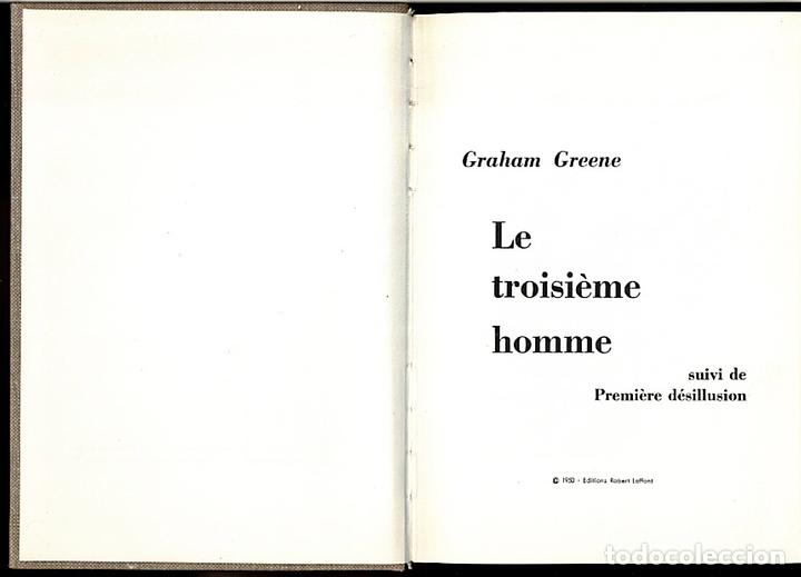 Libros: LE TROISIEME HOMME. - GREENE, Graham. - Foto 1
