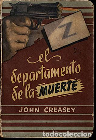 Libros: EL DEPARTAMENTO DE LA MUERTE. - CREASEY, John. - Foto 1