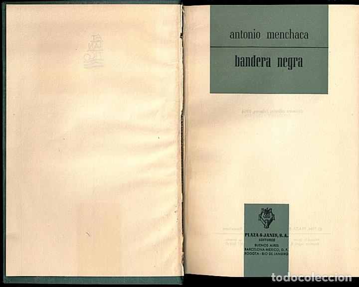 Libros: BANDERA NEGRA. - MENCHACA, Antonio. - Foto 1