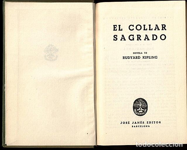Libros: EL COLLAR SAGRADO. - KIPLING, Rudyard. - Foto 1