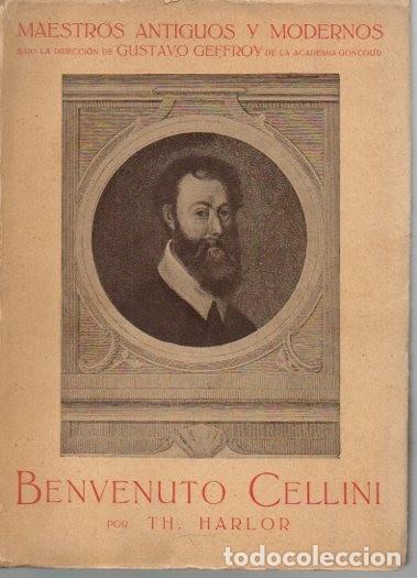 Libros: BENVENUTO CELLINI. - HARLOR, Th. - Foto 1