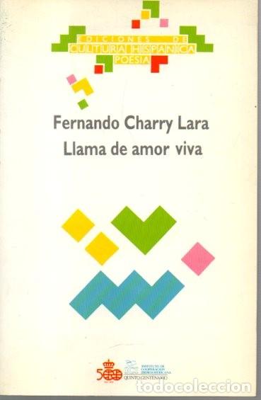 Libros: LLAMA DE AMOR VIVA. - CHARRY LARA, Fernando. - Foto 1