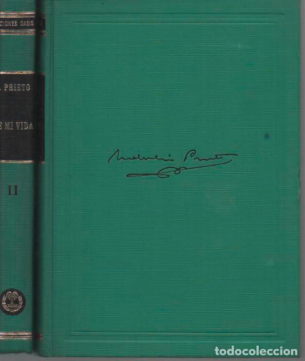 Libros: DE MI VIDA. RECUERDOS, ESTAMPAS, SILUETAS, SOMBRAS ... - PRIETO, Indalecio. - Foto 1