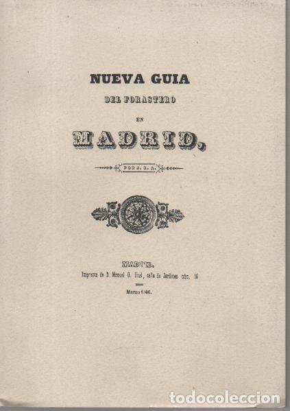 Libros: NUEVA GUIA DEL FORASTERO EN MADRID. - ANONIMO. - Foto 1