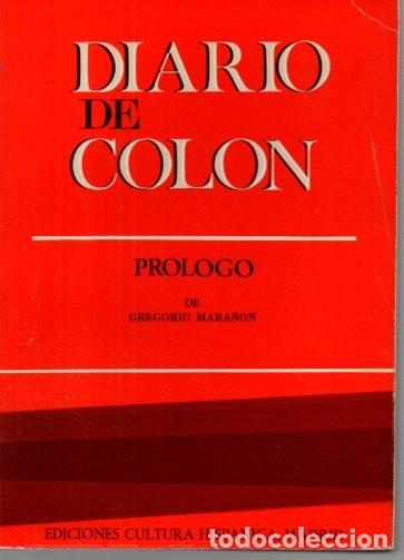Libros: DIARIO DE COLON. - COLON, Crist&oacute;bal. - Foto 1