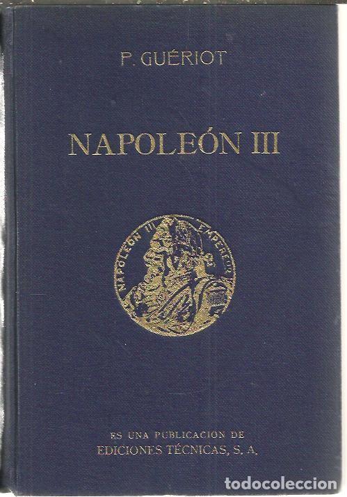 Libros: NAPOLEON III. - GUERIOT, PAUL. - Foto 1