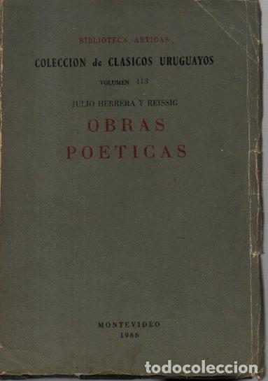 Libros: OBRAS POETICAS. - HERRERA Y REISSIG, Julio. - Foto 1
