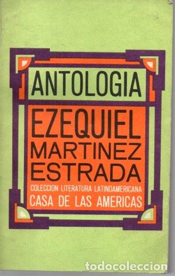 Libros: ANTOLOGIA. - MARTINEZ ESTRADA, Ezequiel. - Foto 1