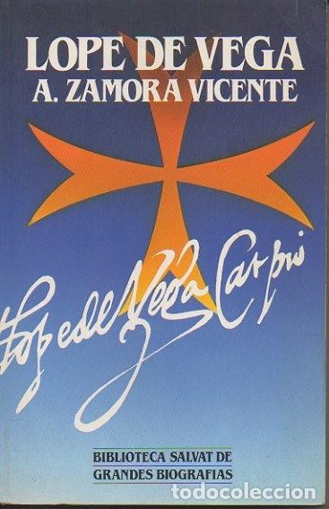 Libros: LOPE DE VEGA. - ZAMORA VICENTE, A. - Foto 1
