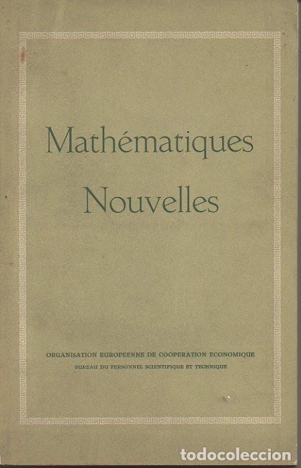 Libros: MATHEMATIQUES NOUVELLES. - ANONIMO. - Foto 1