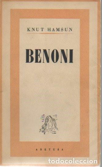 Libros: BENONI. - HAMSUM, Knut. - Foto 1