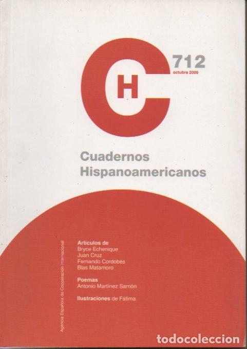 Libros: CUADERNOS HISPANOAMERICANOS. N. 712. OCTUBRE 2009. - REVISTA. - Foto 1