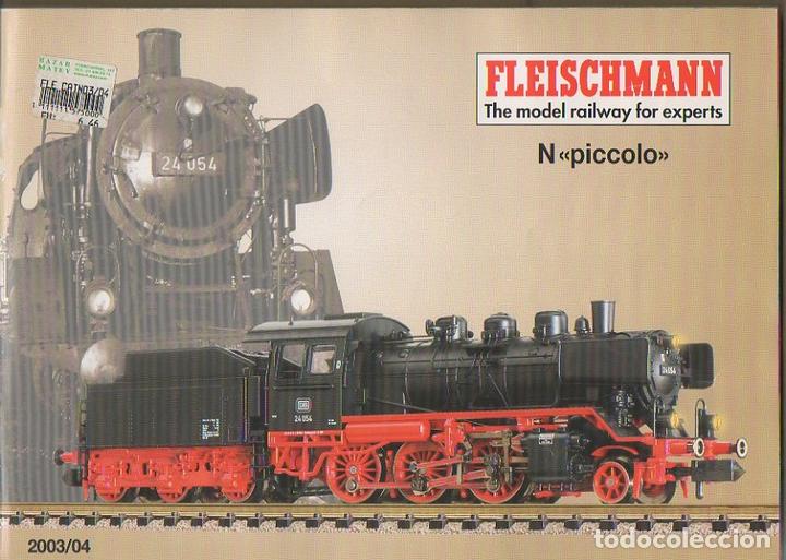 Libros: FLEISCHMANN. THE MODEL RAILWAY FOR EXPERTS. N, PICCOLO. - REVISTA. - Foto 1