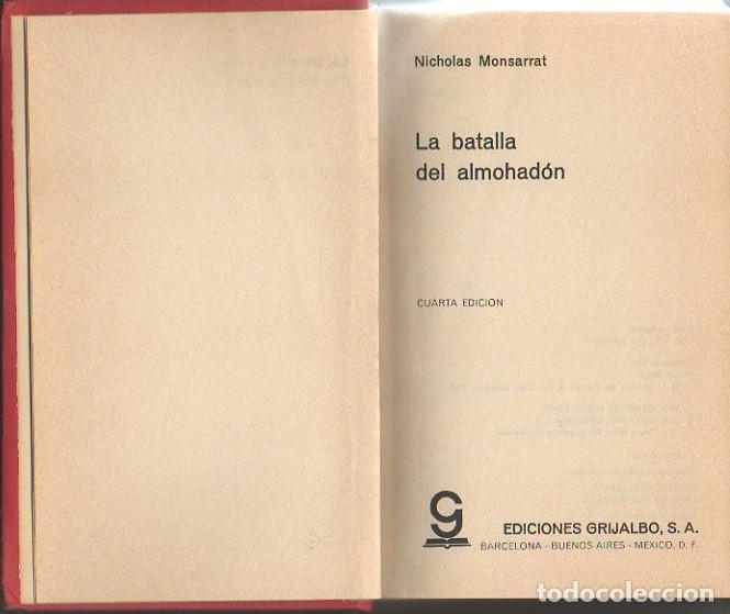 Libros: LA BATALLA DEL ALMOHADON. - MONSARRAT, Nicholas. - Foto 1