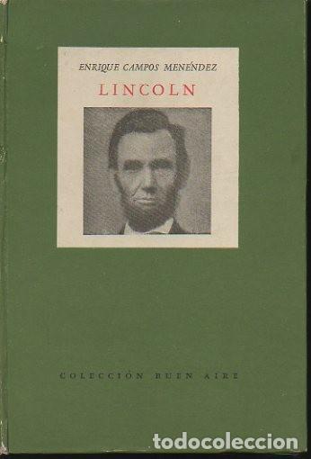 Libros: LINCOLN. - CAMPOS MENENDEZ, Enrique. - Foto 1