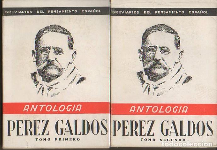 Libros: ANTOLOGIA NACIONAL. - PEREZ GALDOS, Benito. - Foto 1